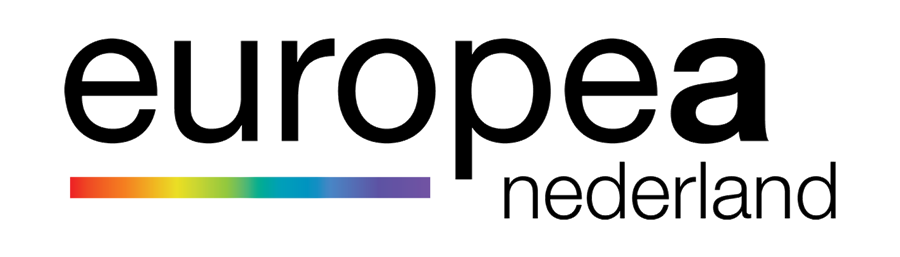 Logo van EUROPEA Nederland, hét netwerk dat groene onderwijsorganisatie samenbrengt en het groene onderwijs verder ontwikkelt dankzij internationale uitwisseling, kennisdeling en samenwerking.